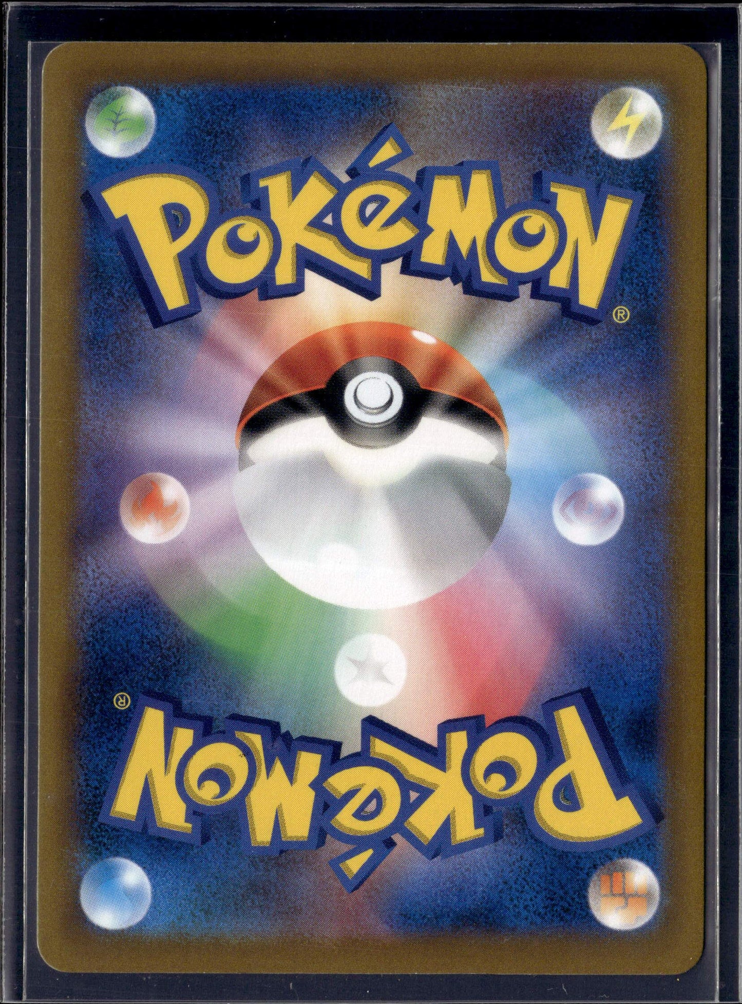 Kiu Hand Painted Pikachu in poncho black Rayquaza Energy Card - Unique