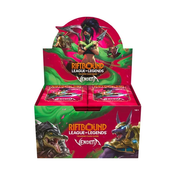 Riftbound League Of Legends TCGVendetta Booster Box 24packs set 4