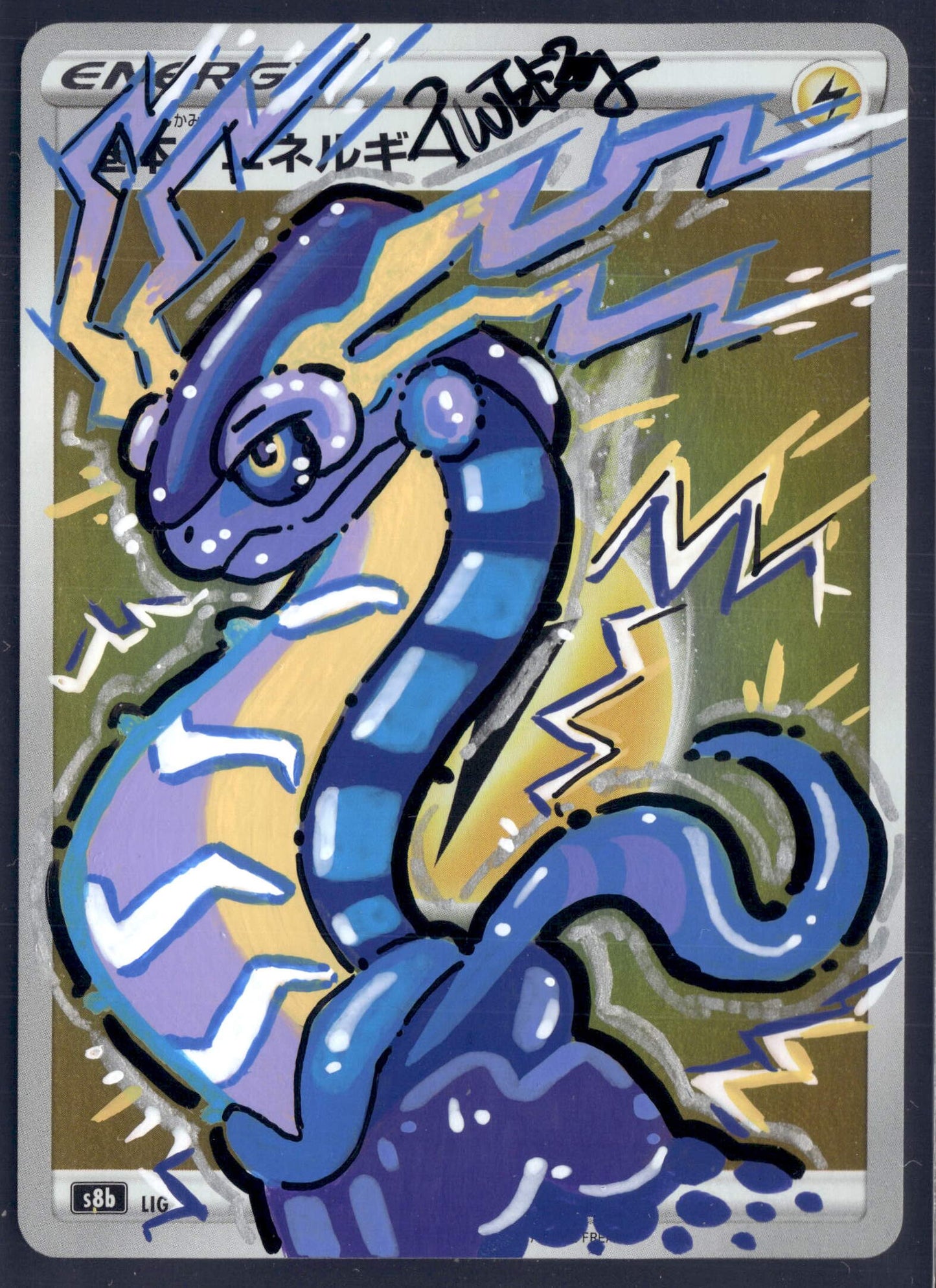 Tweety Custom Hand Painted Card - Unique