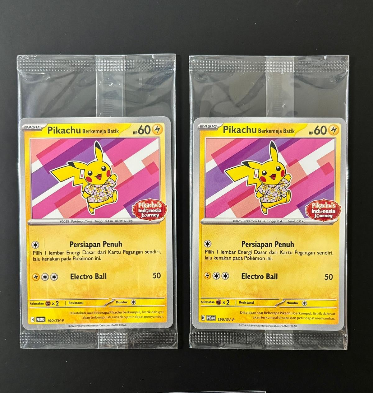 20916 Pikachu Berkemeja Batik (Flower Pikachu Pattern) P [SV-P 190] [IDN]