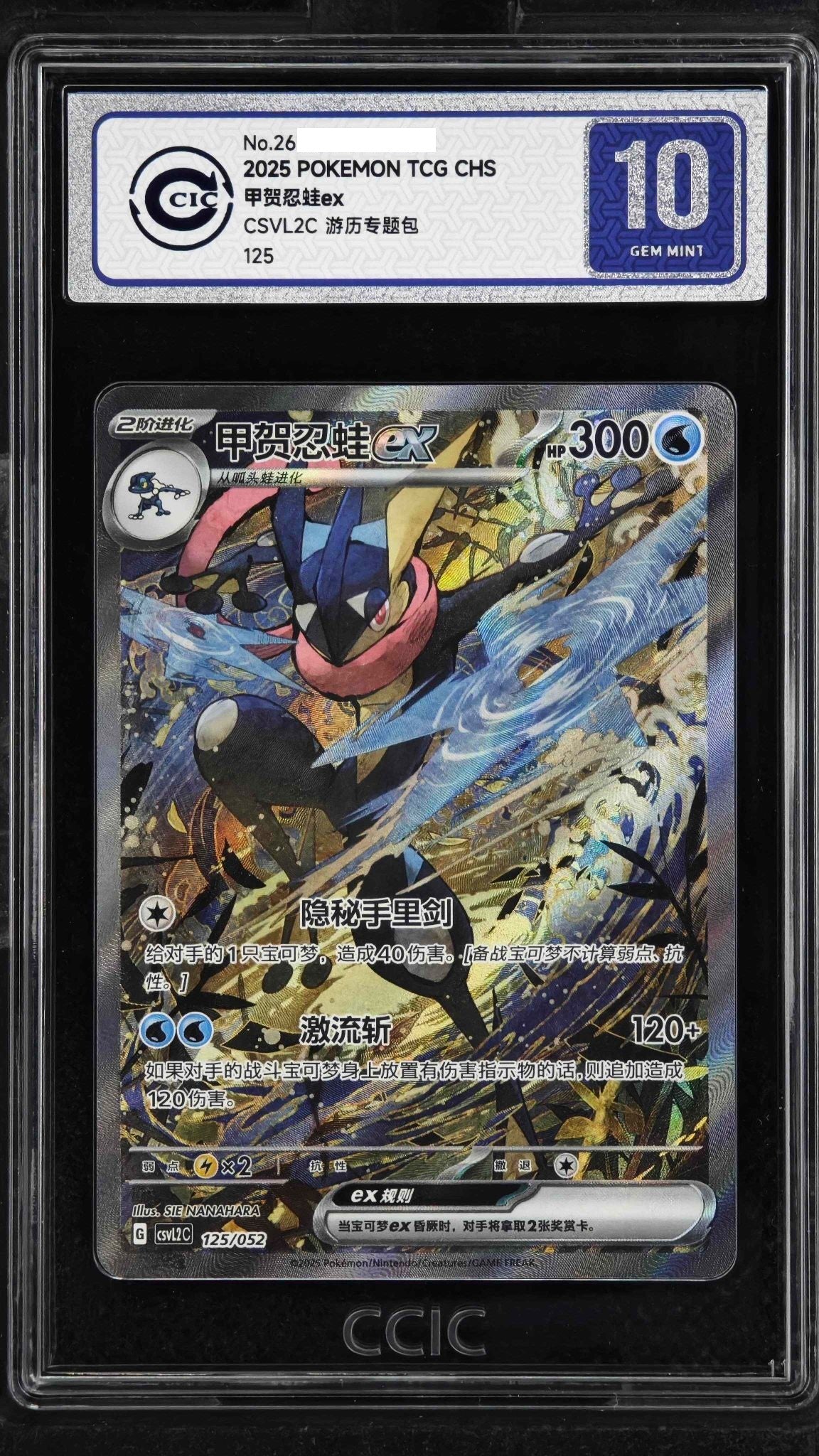 60924 CCIC10 S-Chinese CSVL2C Greninja 125