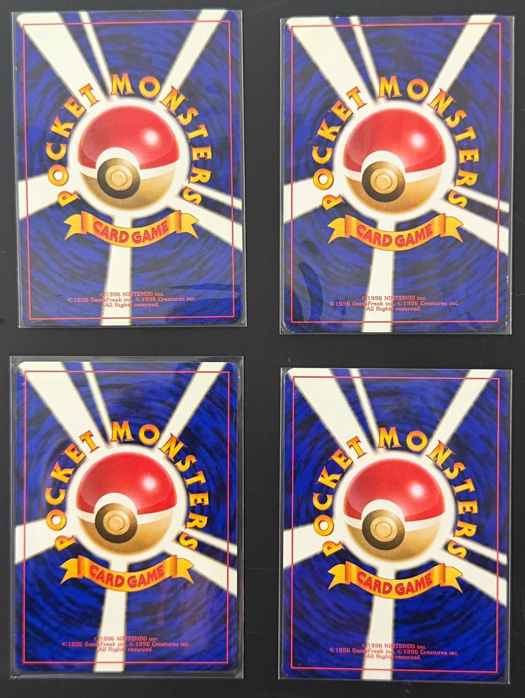 111010 Spearow, Venonat, Dodrio, Magikarp: Old Back
