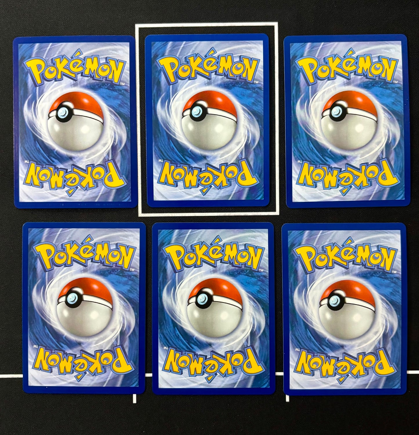 120701 Ex english cards x 6