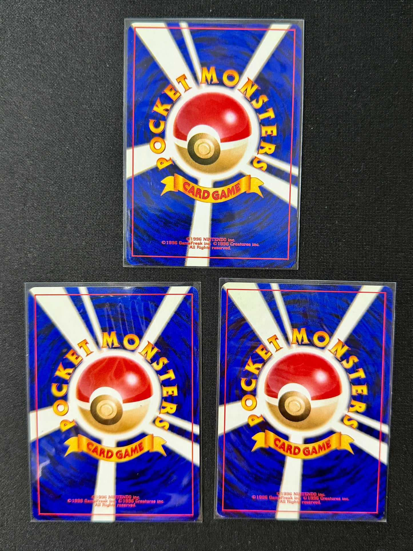 170805 Light Flareon/ Vaporeon/ Jolteon : Old Back [neo4 No.134-136]