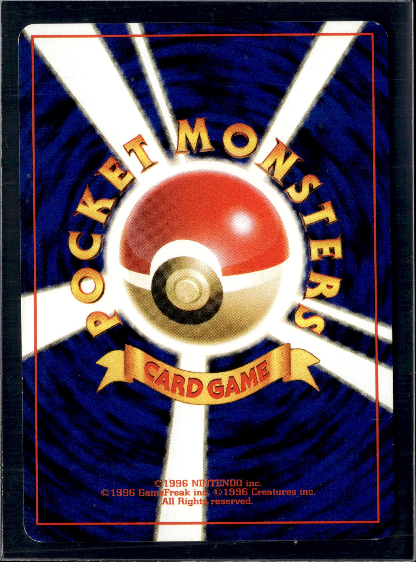 1998 POKEMON JAPANESE GYM  Misty's Tentacruel-Holo