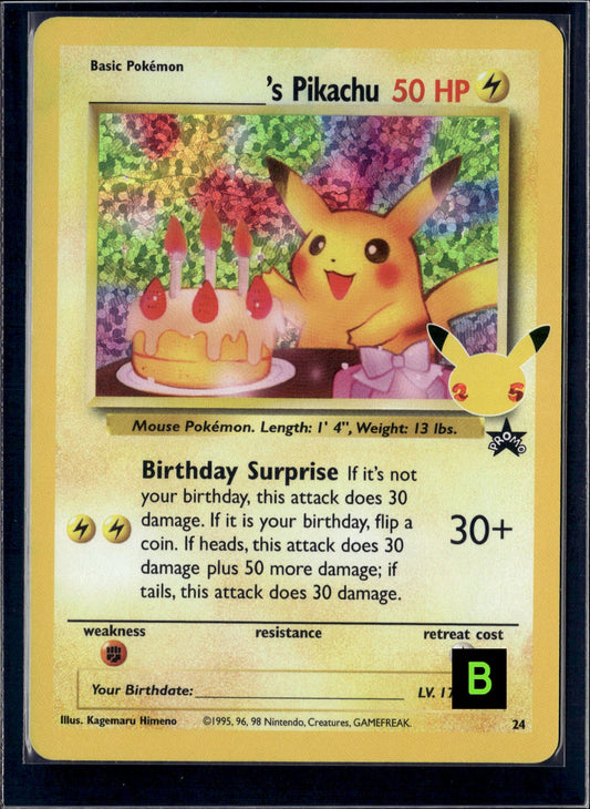 240532 English Birthday Pikachu #25