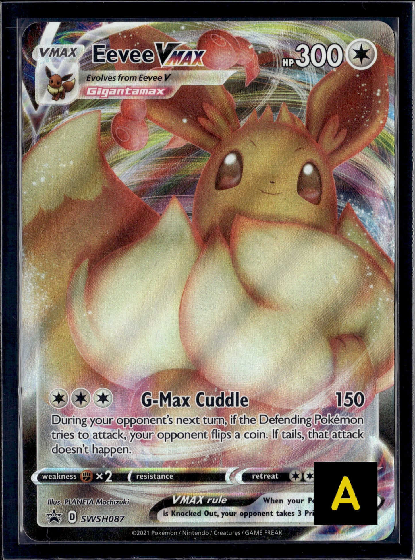 250614 English Eevee Vmax SWSH087 Promo