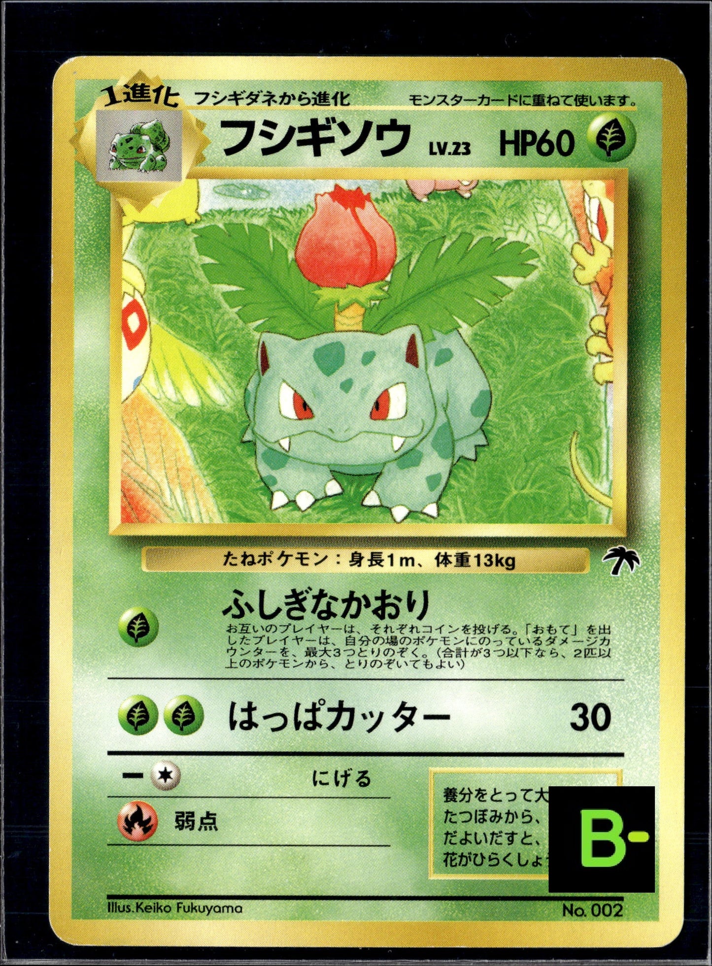 190720 Ivysaur : Old Back [PMCG-P No.002]