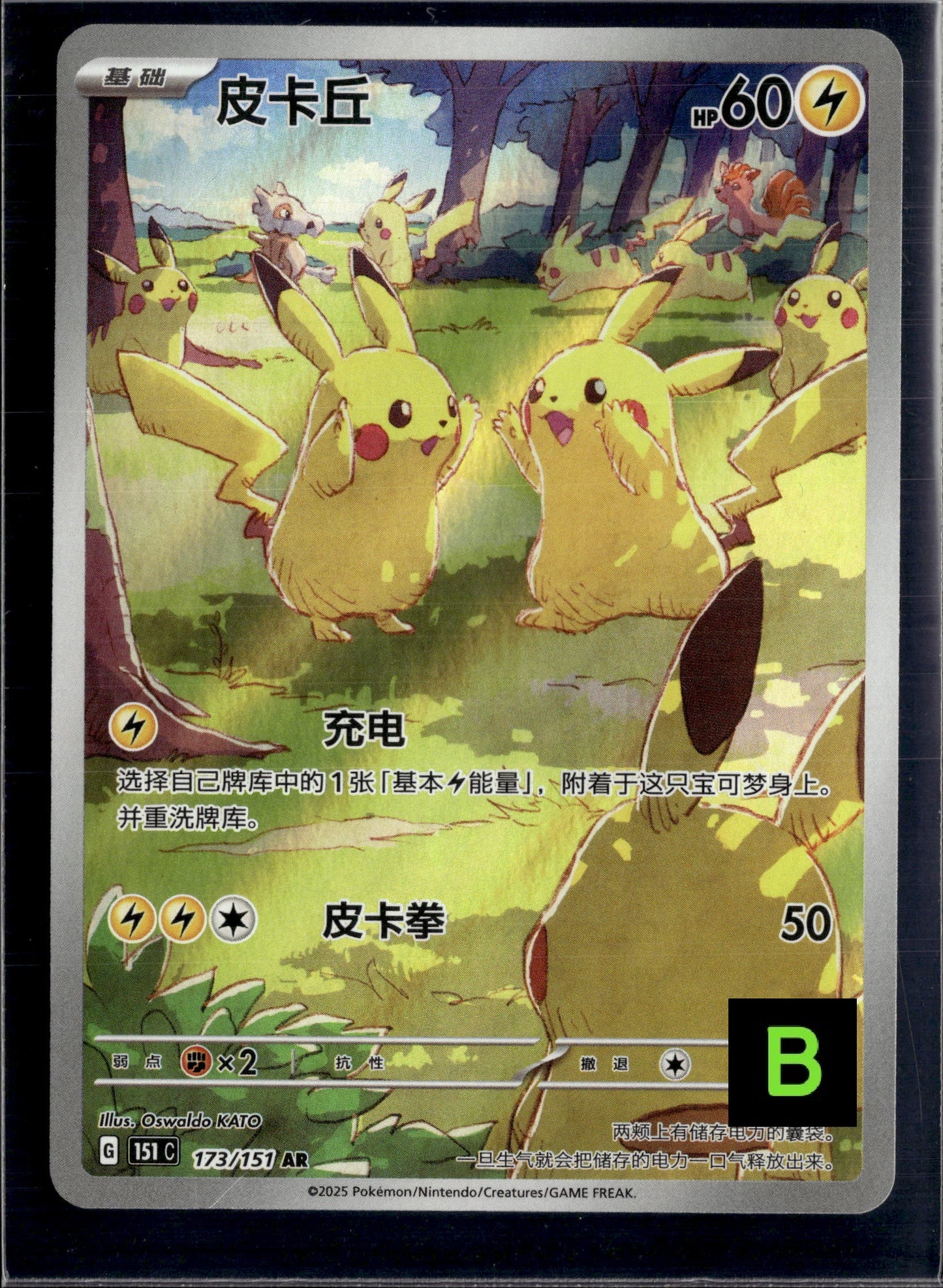 30831 151 Gather Pikachu 151C-173/151 AR