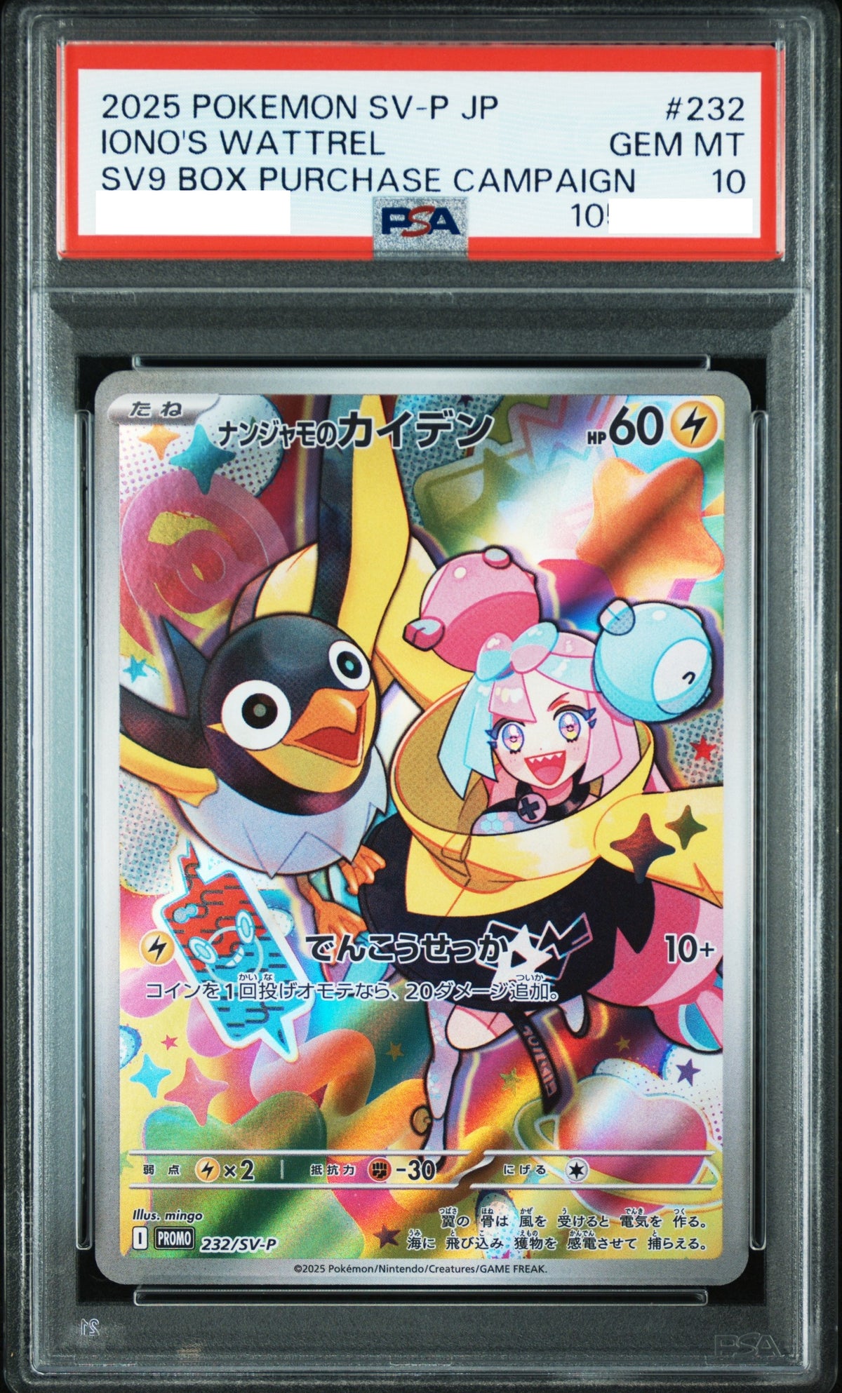 240909 PSA10 #232 IONO'S WATTREL