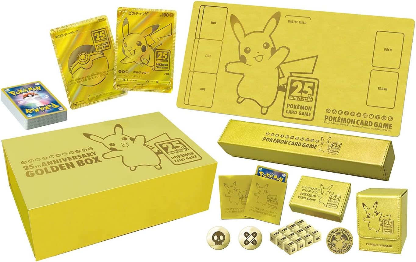 Pokémon Card Game 25th Anniversary Golden Box