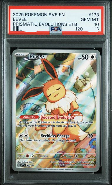 231130 Auction PSA10 #173 EEVEE Prismatic evolutions ETB