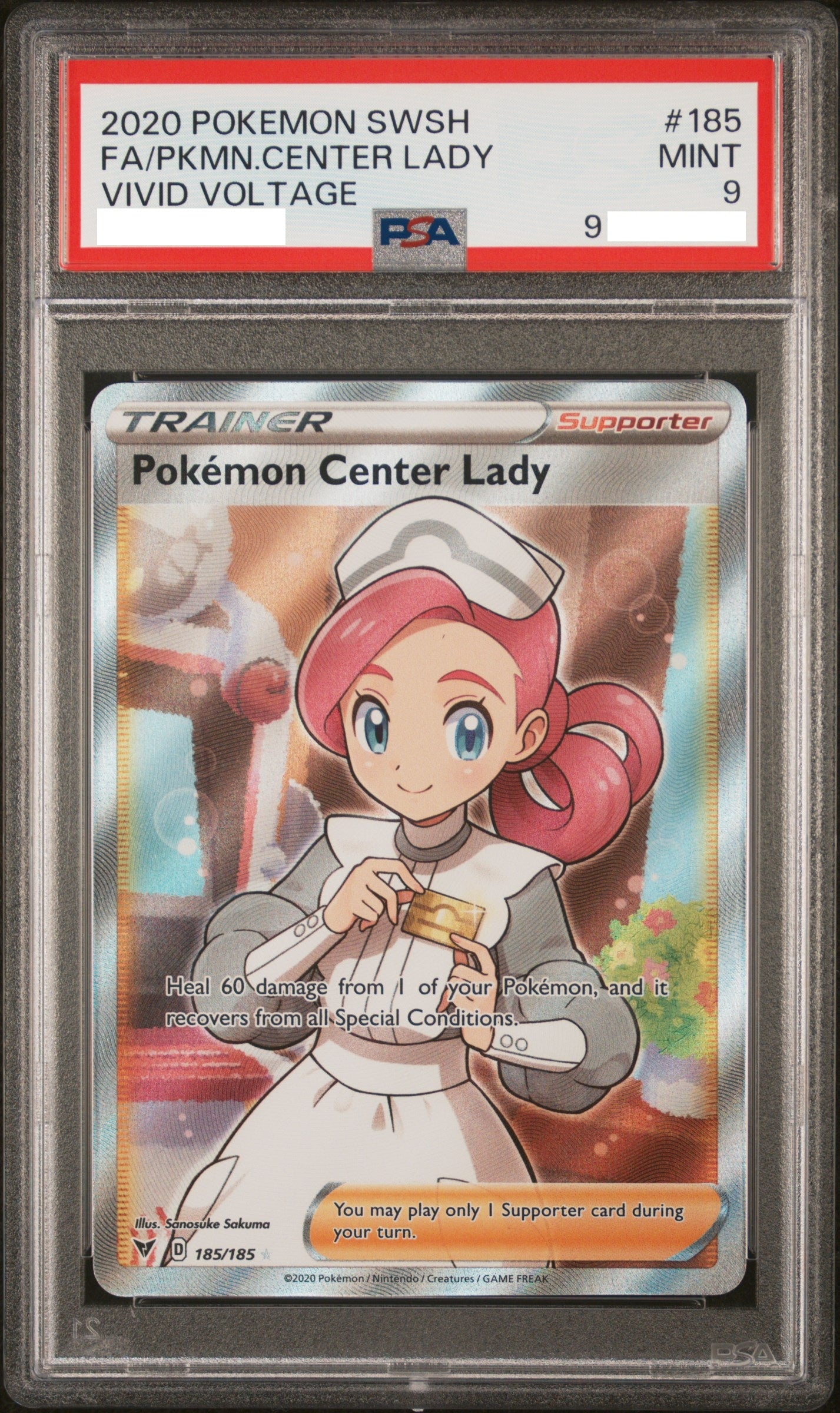 300809 PSA9#185 FA/PKMN.CENTER LADY VIVID VOLTAGE