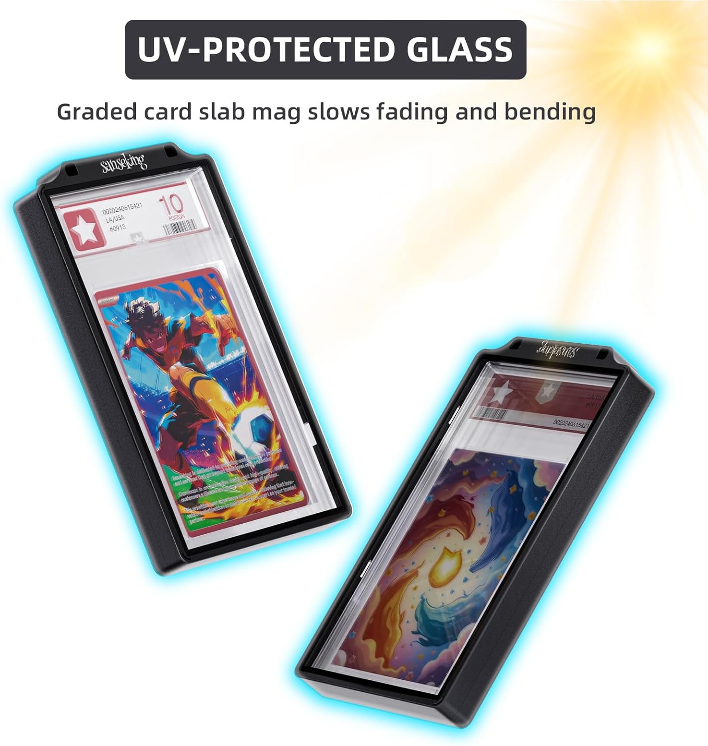 Sanseking Graded Card Slab Protector for PSA (Black) – Pokekado