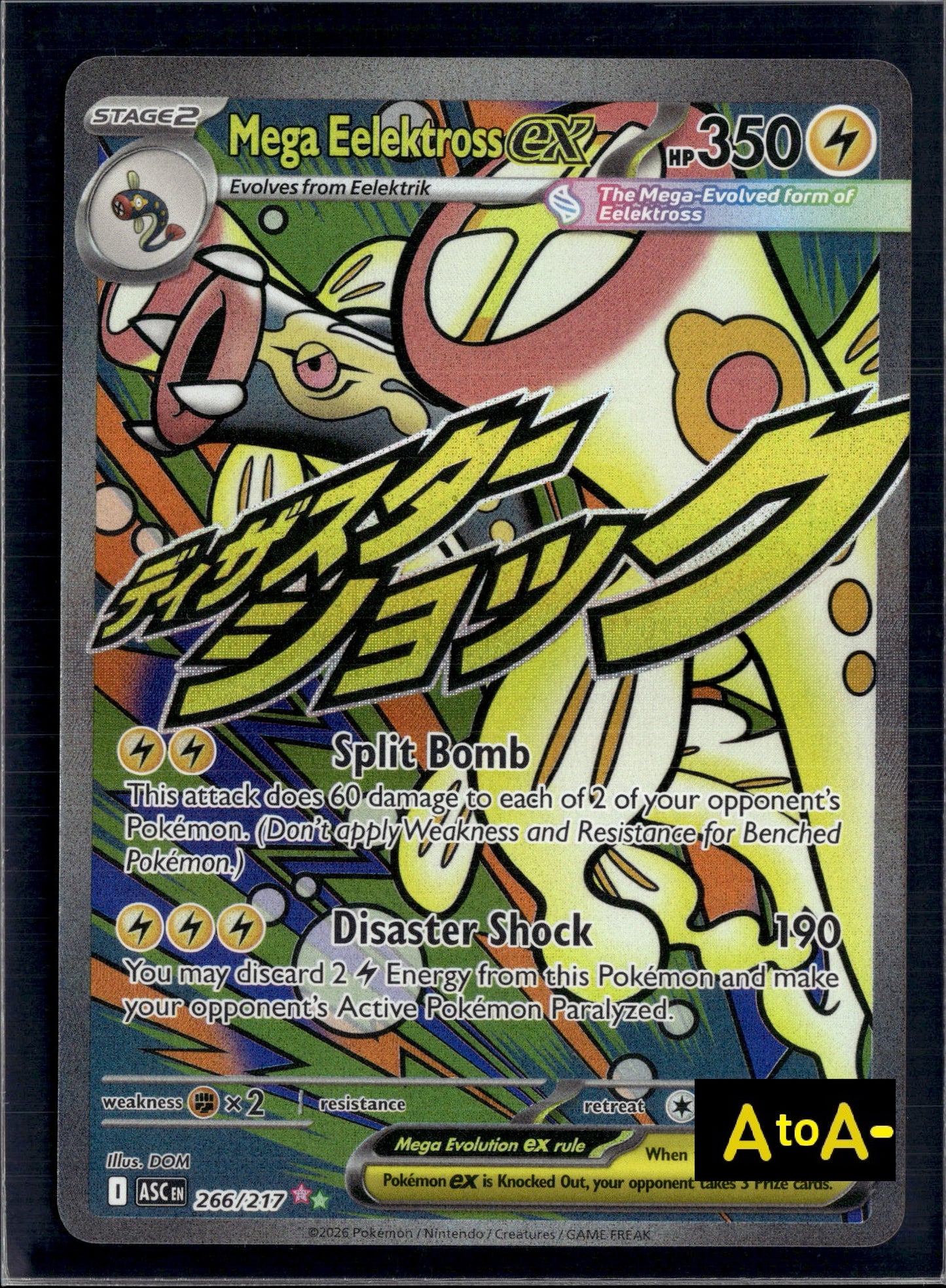 90816 MA #266 Mega Eelektross ex
