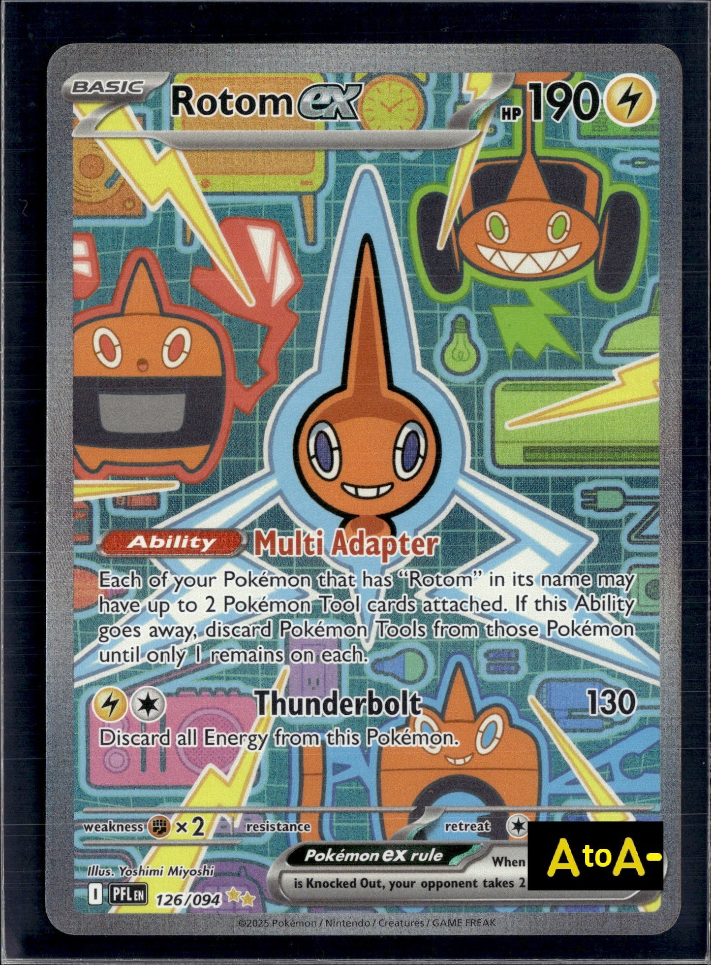 90817 Rotom ex #126 SIR