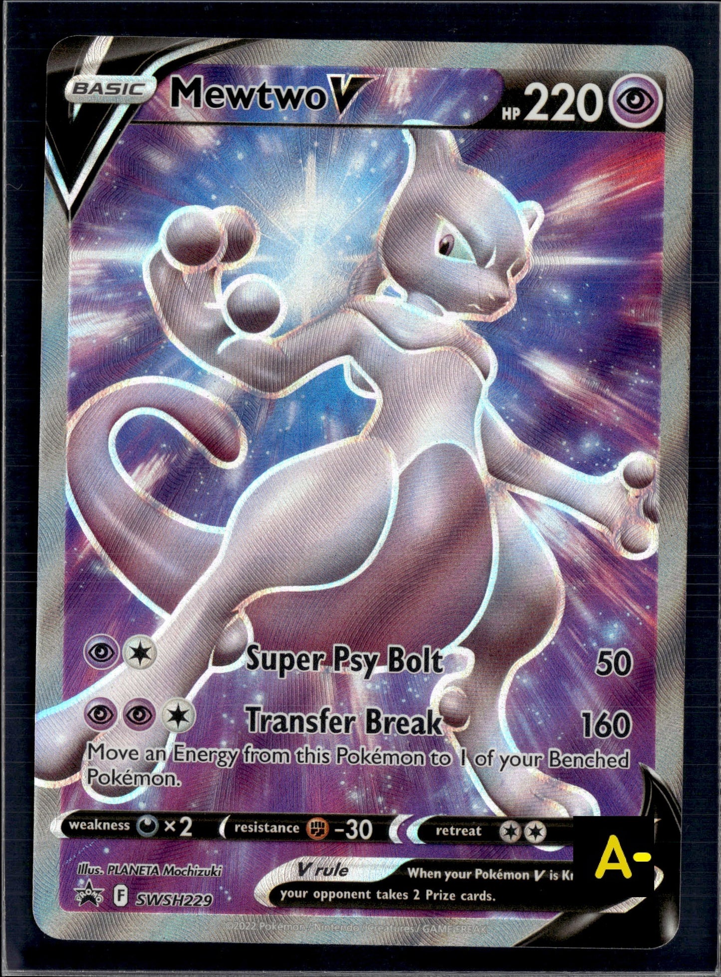 90818 Mewtwo V SWSH229