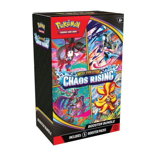 Pokémon TCG: Mega Evolution Chaos Rising Booster Bundle (6pks) Sealed