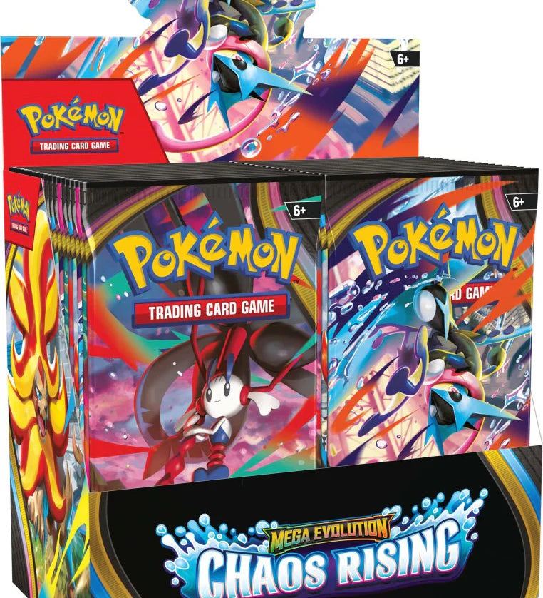 Pokémon TCG: Mega Evolution Chaos Rising Booster box 36 pks Sealed