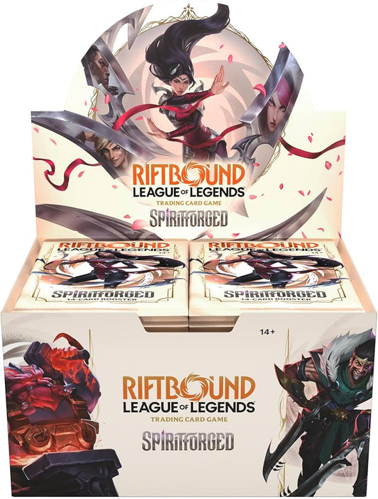 Riftbound League Of Legends TCG Spiritforged Booster Box 24packs Set 2