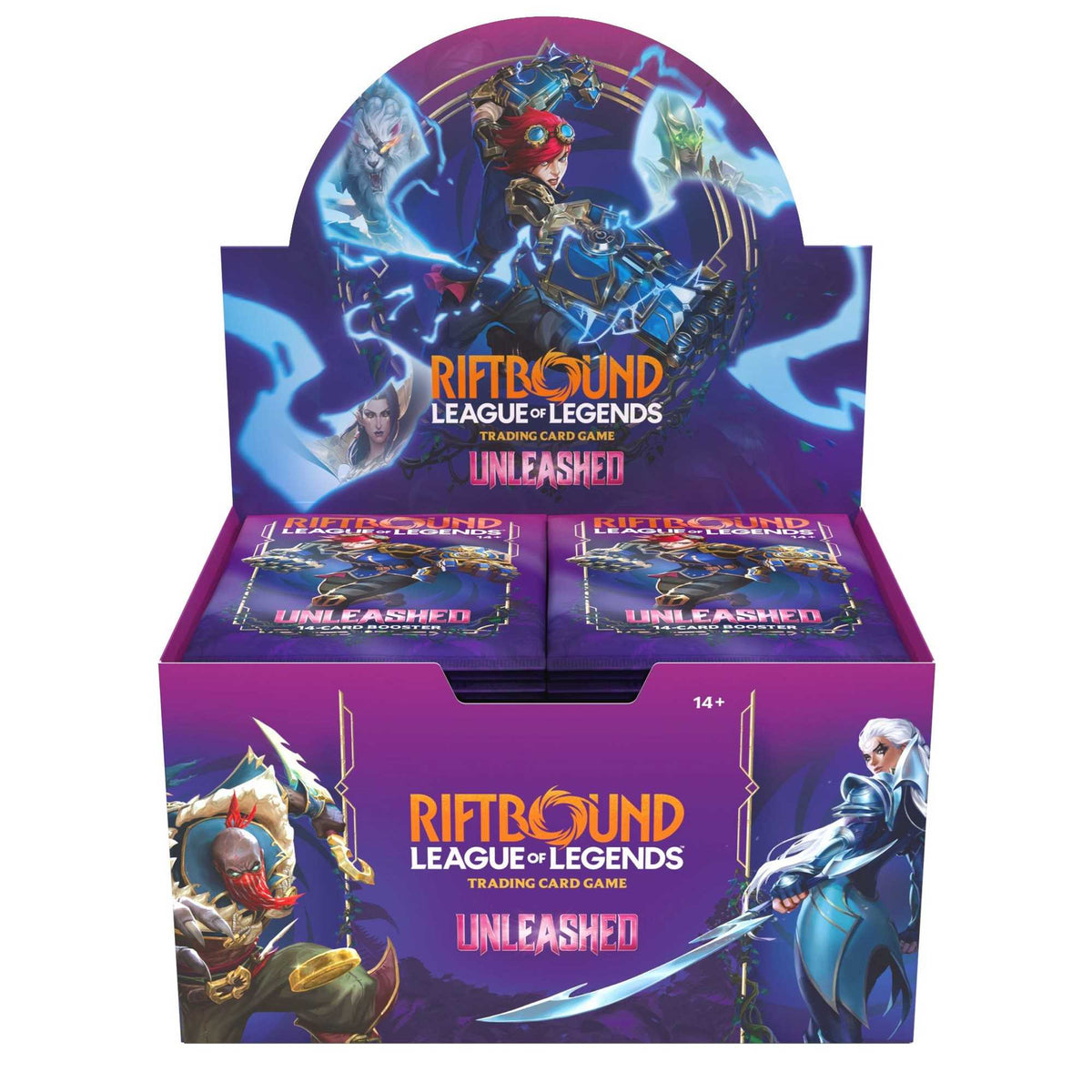 Riftbound League Of Legends TCG Unleashed Booster Box 24packs Set 3