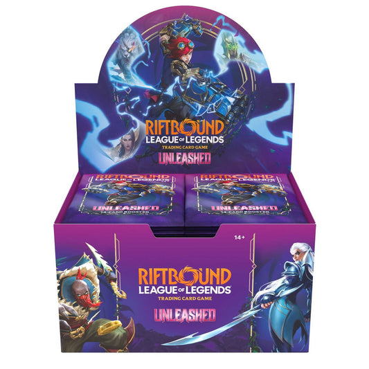 Riftbound League Of Legends TCG Unleashed Booster Box 24packs Set 3