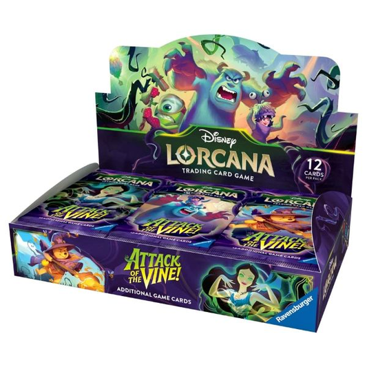 Disney Lorcana Set 13 Attack Of the Vine Booster Box