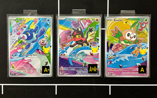 050718 English Promo set of 3 ,043+044+045