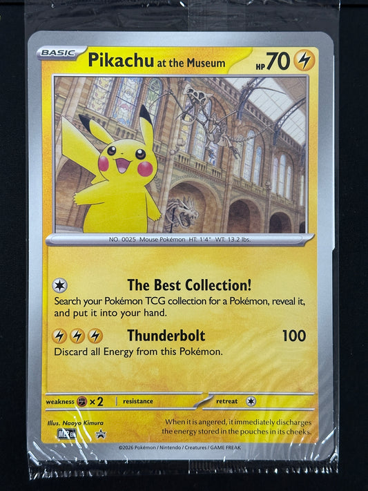 170536 English Pikachu Sealed Jumbo Card