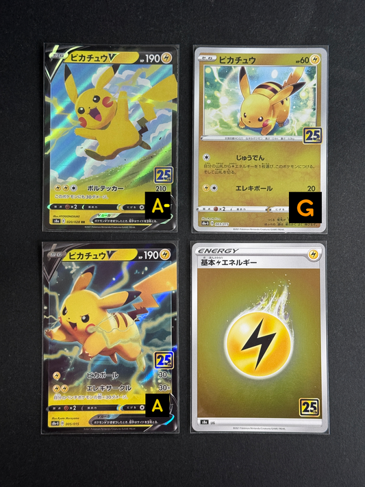 150303 Pikachu x3 + Engergy card