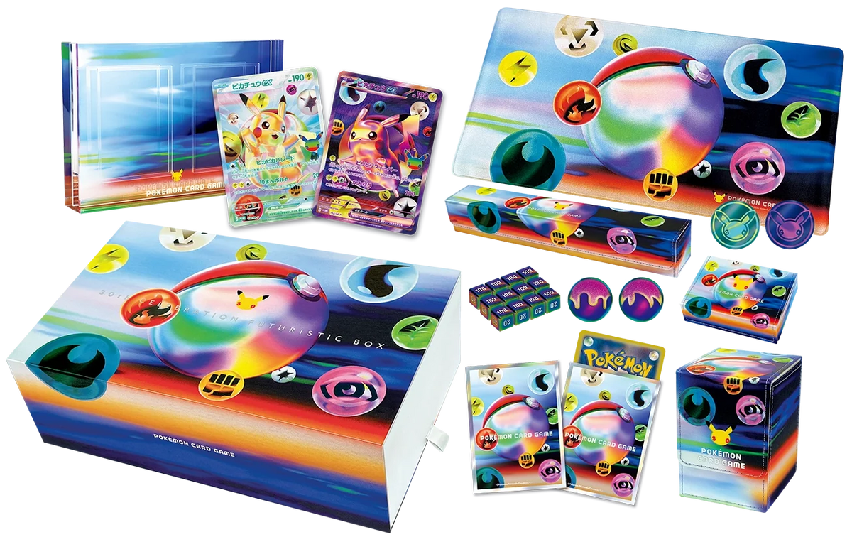 Pokémon Card Game MEGA 30th CELEBRATION FUTURISTIC Exclusive Special box