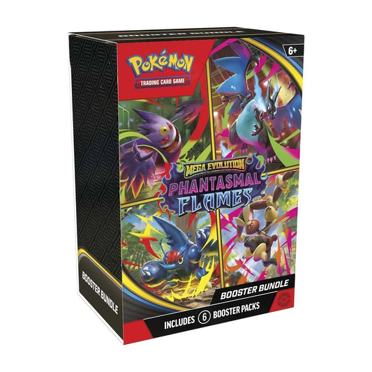 Mega Evolution-Phantasmal Flames Booster Bundle (6Packs)