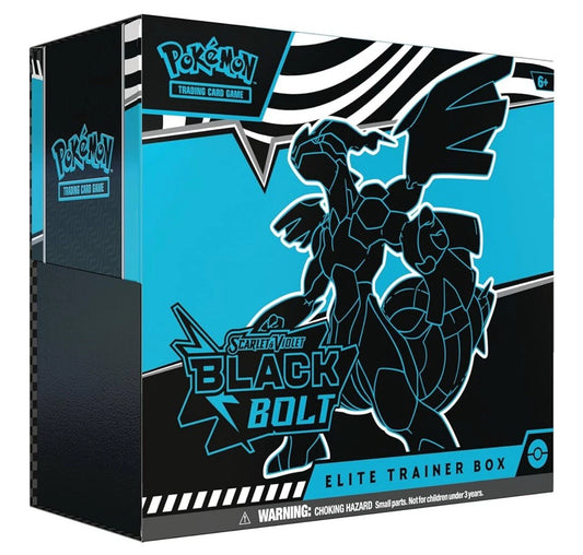 Black Bolt ETB Elite Trainer Box Sealed Scarlet Violet
